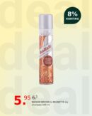 MEDIUM BROWN & BRUNETTE dry shampoo 200 ml